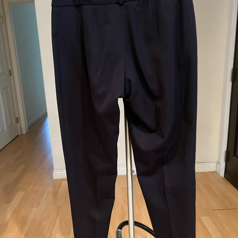 VINTAGE 90'S NORMA KAMALI DOUBLE BREASTED CROP BLAZER W/ PANTS SUIT SZ 4 US - Picture 7 of 7